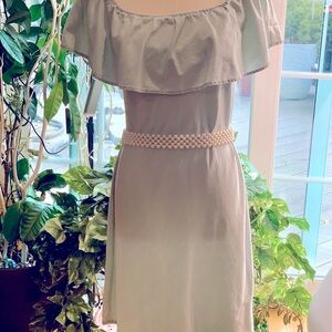 American Rag size small summer dress. On or off the shoulder.